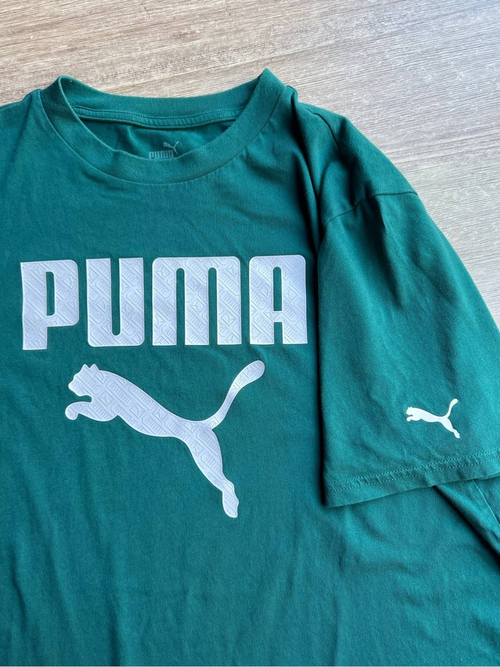 Puma Textured Logo Tee